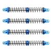 Treehobby 4Pcs Metal Shock Absorbers Oil Damper Adjustable RC Crawler Shock RC Damper Springs Compatible With 1/10 Axial SCX10 II 90046 Traxxas TRX4 RC4WD D90 TRX6 Redcat Gen 8 RC Crawler Car(120MM) view 3