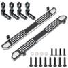 Treehobby 2-Pack Metal Side Pedal Step Foot-Plate Pedal Compatible with TRAXXAS TRX-4 TRX4 Defender Bronco 1/10 Scale RC Crawler Upgraded Parts view 1
