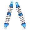 Treehobby 4Pcs Metal Shock Absorbers Oil Damper Adjustable RC Crawler Shock RC Damper Springs Compatible With 1/10 Axial SCX10 II 90046 Traxxas TRX4 RC4WD D90 TRX6 Redcat Gen 8 RC Crawler Car (80MM) view 2