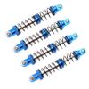 Treehobby 4Pcs Metal Shock Absorbers Oil Damper Adjustable RC Crawler Shock RC Damper Springs Compatible With 1/10 Axial SCX10 II 90046 Traxxas TRX4 RC4WD D90 TRX6 Redcat Gen 8 RC Crawler Car (80MM) view 3