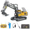GoolRC RC Excavator, 1:20 Scale RC Construction Vehicle Toy, 2.4GHz 11 Channel Engineering Vehicles Educational Toys with Light and Music for, s and s view 4
