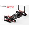 Carbon Fiber and Aluminum Upgrade Kit for MST RMX2.0S and RRX2.0S 1:10 RC Drift Car view 3
