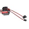 Treehobby RC Car 60A Brushed ESC Electric Speed Controller with Cooling Fan Compatible with Traxxas TRX4 TRX6 D90 HSP Tamiya Redcat Axial SCX10 HPI 4WD Truck 1/10 RC Truck Car Crawler (Tamiya Plug) view 4