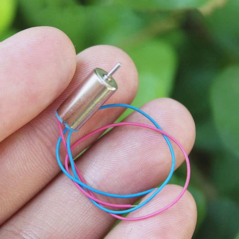 10pcs/Lot Micro 612 6mmx12mm Coreless Motor DC 3.7V 42000RPM High Speed For RC Drone Aircraft Models 0612 Coreless Motor