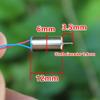 10pcs/Lot Micro 612 6mmx12mm Coreless Motor DC 3.7V 42000RPM High Speed For RC Drone Aircraft Models 0612 Coreless Motor view 2