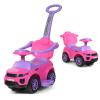 HONEY JOY Ride On Push Car, Foot to Floor Ride On Sliding Car Push Handle & Detachable Guardrail, Sound & Lights, Under Seat Storage, Push Cars for Toddlers 1-3, Gift for Kids Boys Girls(Pink) view 1