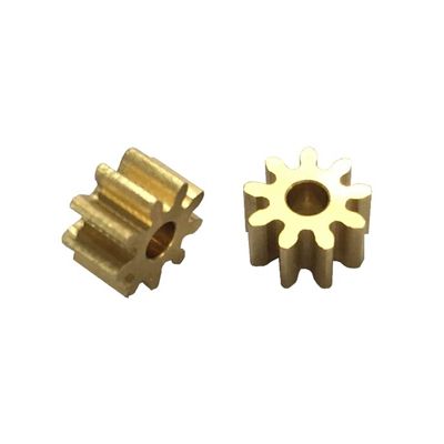 10pcs M0.8x9T Gear Motor Output Shaft Gear LF1