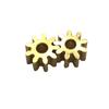 10pcs M0.8x9T Gear Motor Output Shaft Gear LF1 view 2
