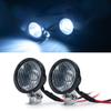 1/10th RC Car LED Roof Light Headlight Spotlight Upgrade for Axial SCX10 TRX4 D90 RC Crawler Truck Car (Round) view 2