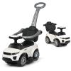 HONEY JOY Ride On Push Car, Foot to Floor Ride On Sliding Car Push Handle & Detachable Guardrail, Sound & Lights, Under Seat Storage, Push Cars for Toddlers 1-3, Gift for Kids Boys Girls(White) view 1