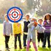 Deekin 3 Pcs Dart Piata Set Include Large Dart Gun Shooting Target Piata with Stick Eye Mask for Kids Birthday Party Game Favors Supplies 12.8x12.8 Inch view 4