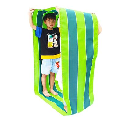 Playing Run Mat Colorful Striped Oxford Cloth Running Mat, Interesting Multiplayer Cooperative Game Props, Suitable for Kindergarten Sports Day/Birthday Party (Size : Kids-4M/13FT)