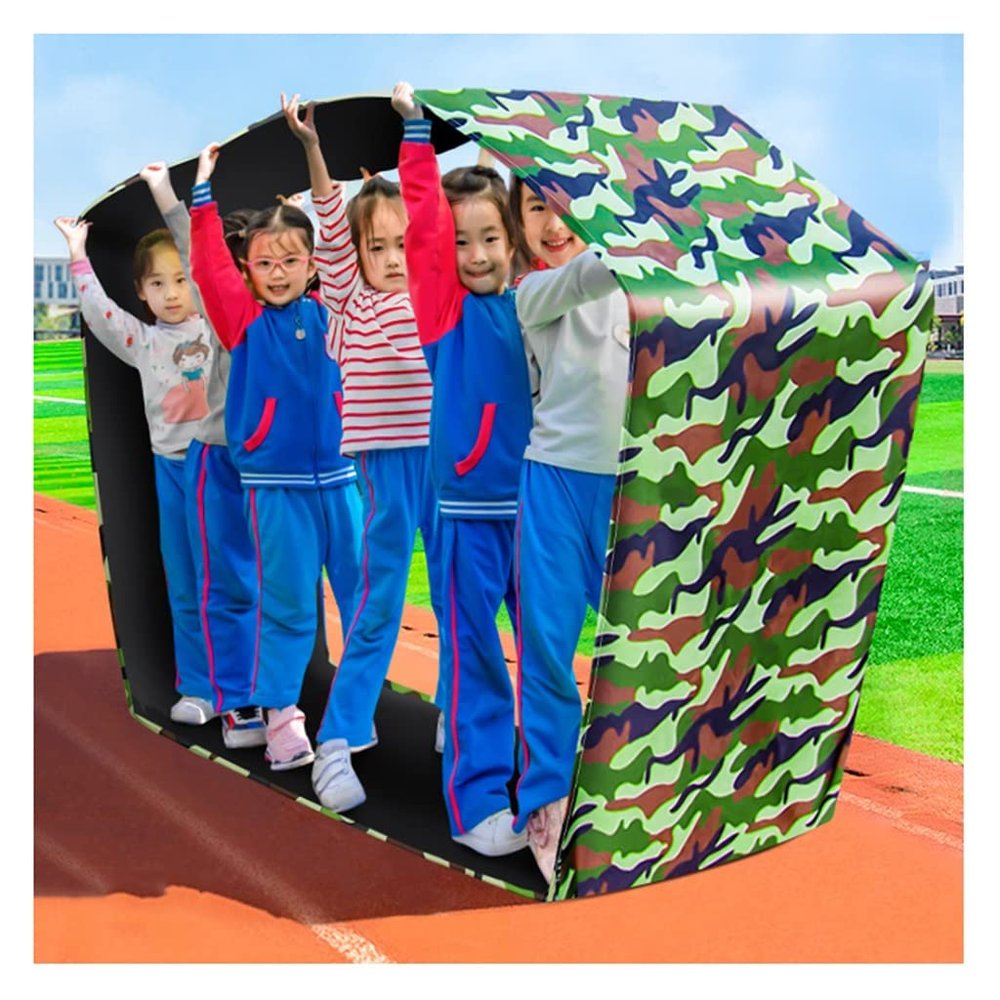 Playing Run Mat Adult Kids Teamwork Game - Oxford Cloth Running Mat, Fun Multiplayer Co-op Game Props (Size : Kids-4M/13FT)