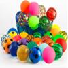 OBTANIM 50 Pieces Colorful Bouncy Balls Bulk Mixed Pattern High Bouncing Balls for Kids Party Favors, Prizes, Birthdays Gift (27 mm) view 4