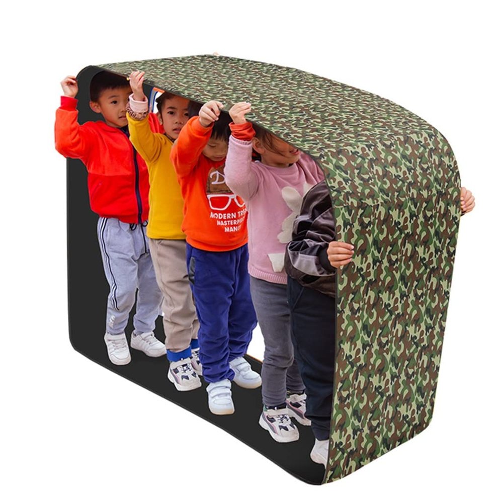 Playing Run Mat Teamwork Game for Adults and Children - Running Mat, Interesting Multiplayer Cooperative Game Props, Family Field Day/Carnival (Size : Adult-20M//65FT)