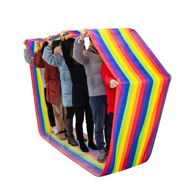 Playing Run Mat Color Kids Adult Team Game, Indoor and Outdoor Home Backyard Birthday Party Carnival Games, Fun Group Running Mat (Size : Adults/11m)
