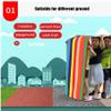 Playing Run Mat Indoor Outdoor Oxford Cloth Running Mat, Fun Teamwork Game, Waterproof and Wear-Resistant, Adults and Children Can Use (Size : Adult-6M/20FT) view 4