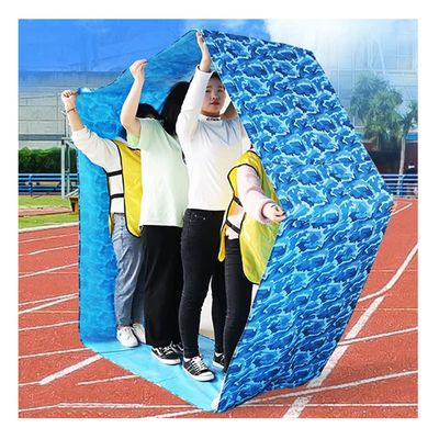 Playing Run Mat Indoor Outdoor Lawn Games - Running Mat, Waterproof and Wear-Resistant Oxford Cloth Team Game Props (Size : 6x0.3m)