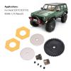 Dilwe 1/10 RC Car Spur Gear, 56T Spur Gear with 13T Gear, RC Replacement Accessories Upgrade Parts for Axial SCX10 RC Crawler Car(Black) view 2
