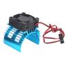 RC Remote Control Car Engine Motor Heatsink 540 Brushed Motor Fan with Heatsink RC Accessory(Blue) view 2