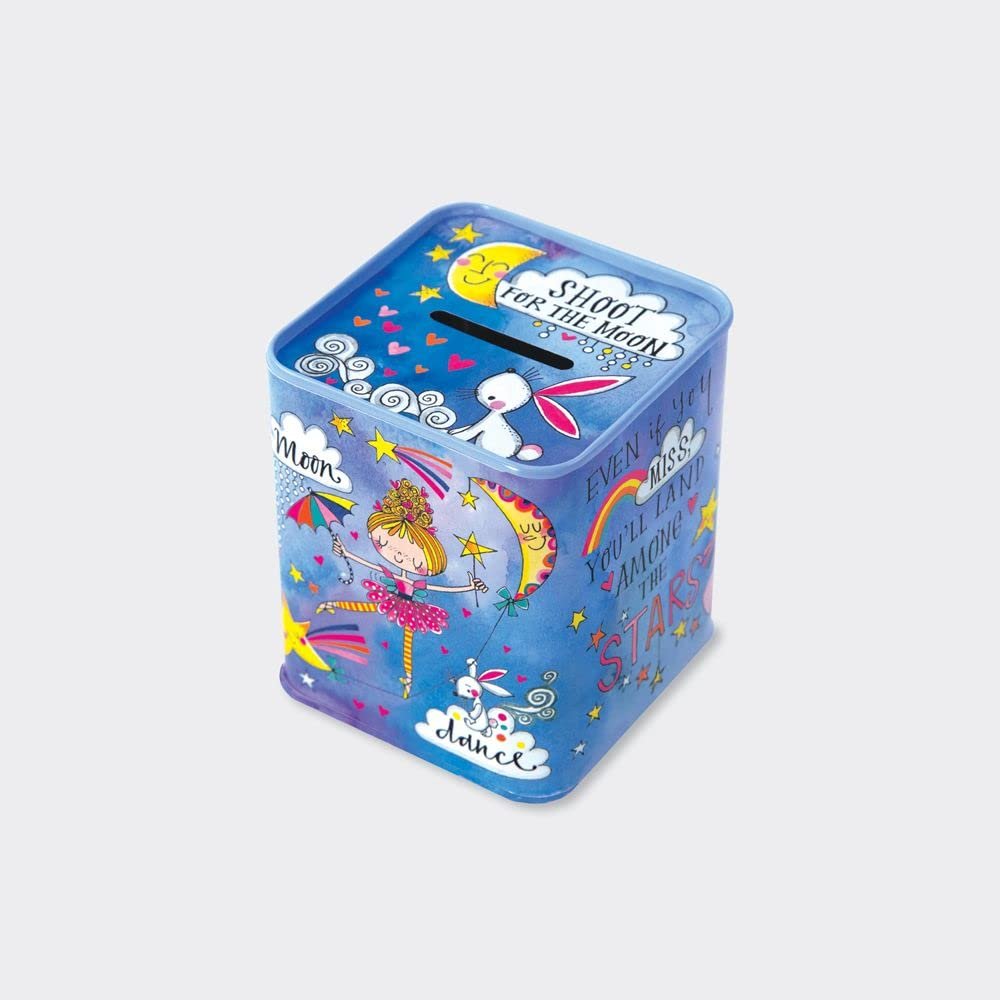 Rachel Ellen Moon Dance Money Box, 92mm x 77mm x 77mm