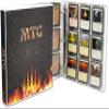 UniKeep Card Storage Case for Magic The Gathering Game with 20 Playing Card Pages - Holds up to 360 MTG Cards (Flames) view 2
