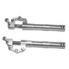 1 Pair Alloy 70-160mm Back Damping Kneeling Landing Gear with 3Inch Wheel Undercarriage for 3-5kg RC Model Aircraft Jet EDF Plane (Color : Height 70mm) view 2