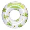 Rae Dunn x CocoNut Float Beach Vibes Palm Tree Pattern Ring Float - Adult Size Large 48 Inch Inflatable Raft & Durable Water Inner Tube - Stable Ride-On for Summer Parties & Swim Events view 1