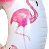 Rae Dunn x Coconut Float Flamingo Pattern Ring Float - Adult Size Large 48 Inch Inflatable Raft & Durable Water Inner Tube - Stable Ride-On for Summer Parties & Swim Events view 3