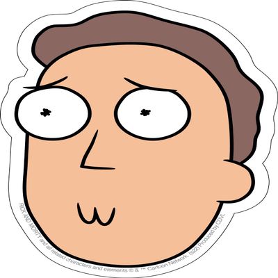 Rick & Morty Pathetic Jerry Sticker
