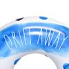 Rae Dunn x Coconut Float Indigo Polka Dot Pattern Ring Float - Adult Size Large 48 Inch Inflatable Raft & Durable Water Inner Tube - Stable Ride-On for Summer Parties & Swim Events view 2