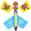 Spectacular Spider-Man Paper Flapping Flyer - 3.9" x 4.7" (Pack of 1) - Exciting High-Flying Fun with Bouncy Rubber Band - Ultimate Gift for Kids & Collector's Item view 3