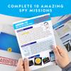 NATIONAL GEOGRAPHIC Spy Science Kit - Kids Spy Activity Set, Complete 10 Secret Missions with Gadgets for Kids and Gear, Detective Kit, Science Kits, Pretend Play view 2