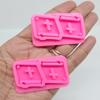 2 Pcs Bibles Silicone Mold, Bibles Mold for Resin, Bible Shape Resin Mold, Religious Earrings Mold view 2
