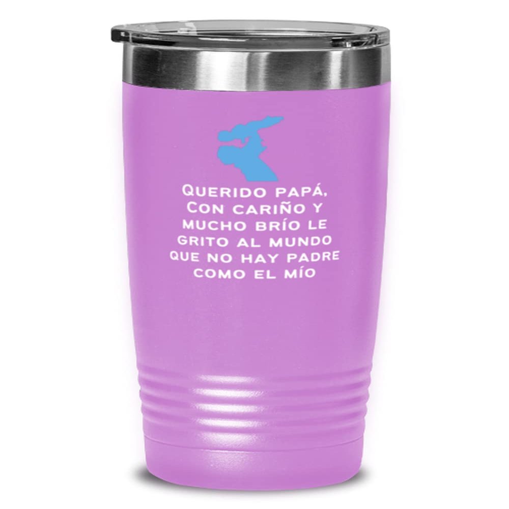 Querido papa, Con carino y mucho brio le grito al mundo que no hay padre como el mio.
