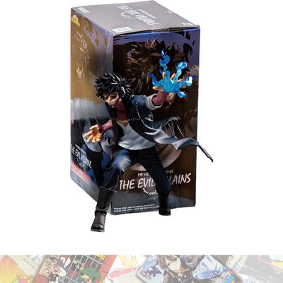 BANPRESTO Dabi: 13cm The Evil Villains Statue Figurine Vol.3 Bundled with 1 A.C.G. Compatible Theme Trading Card (18201)