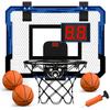 QDRAGON Indoor Basketball Hoop for Kids, Over The Door Basketball Hoops, Mini Hoop with Scoreboard & 3 Balls, Basketball Toys Gifts for 5 6 7 8 9 10 11 12 Year Old Boys Girls Teens view 1