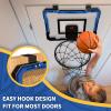 QDRAGON Indoor Basketball Hoop for Kids, Over The Door Basketball Hoops, Mini Hoop with Scoreboard & 3 Balls, Basketball Toys Gifts for 5 6 7 8 9 10 11 12 Year Old Boys Girls Teens view 4