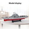 QAQQVQ 1/275 Assault Ship 2.4Ghz RC Battle Ship Marine Warship 1/275 Model Boat with 2 Batteries RC Military Battleship Water Toy Gifts for Children and Adults view 2