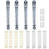 RCLIONS 1/24th RC Car Shocks 48mm Adjustable Absorber Damper for All 1:24 Axial SCX24 Deadbolt JLU C10 Gladiator Dodge Basecamp Bronco Crawler Upgrade Parts view 1