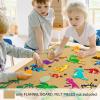 Craftstory 3.5 Feet Flannel-Board for Toddlers Preschool as Kids Felt Stories Activities Play Kits Wall-Hanging Birthday Gifts (Camel) view 3