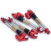 Que-T Metal 48mm RC Shocks Adjustable Long Shock Absorber for 1/24 Axial Scx24 AXI90081 C10 JLU CRC AXI00004 AXI00005 AXI00006 Crawler Car (Red) view 3