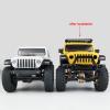 Que-T Metal 48mm RC Shocks Adjustable Long Shock Absorber for 1/24 Axial Scx24 AXI90081 C10 JLU CRC AXI00004 AXI00005 AXI00006 Crawler Car (Titanium) view 4