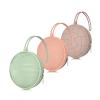 Smlpuame 3 Pack Pacifier Holder Case,Silicone Portable Pacifier Cover Pouch Bag for Diaper Bags Baby Carriage,Pacifier Storage Container Box,Easy to Clean(Mint+Blush+Vivid Tangerine) view 1