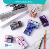Sumind 24 Pieces Infinity Cube Fidget Toy Mini Blocks Cube Bulk Gadget Sensory Toy Hand Held Blocks Finger Gadget Gift for Adults Anxiety Stress Relief Game(Starry Style) view 4