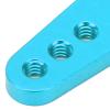 VGEBY 21T Servo Arm, Aluminum Alloy RC Steering Arm Portable CNC Machining RC Servo Horn Arm for MD922 MD933 Servos(Blue) Model Car Accessories view 3