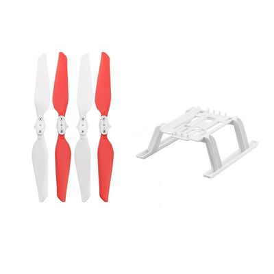 Drone Accessories for FIMI X8 SE Quick Release Landing Gear for FIMI X8 SE 2020 RC Camera Protector Guard Heightened Shockproof Leg Extend Feet Drone Accessories Replaceable (Color : Landing Gear)