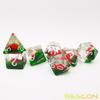 Bescon Red Ladybug RPG Dice Set of 7, Novelty Ladybugs Polyhedral Game Dice Set view 3