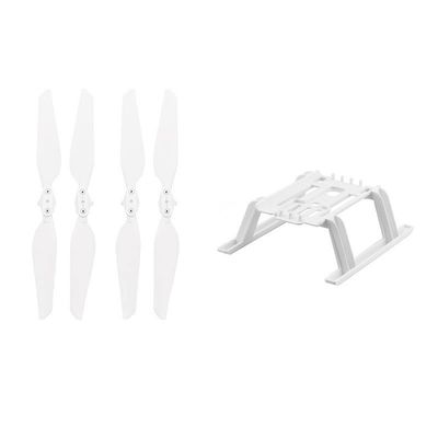 Drone Accessories for FIMI X8 SE Quick Release Landing Gear for FIMI X8 SE 2020 RC Camera Protector Guard Heightened Shockproof Leg Extend Feet Drone Accessories Replaceable (Color : White Props)