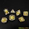 Bescon Yellow Chicken RPG Dice Set of 7, Novelty Chicken Polyhedral Game Dice Set view 4